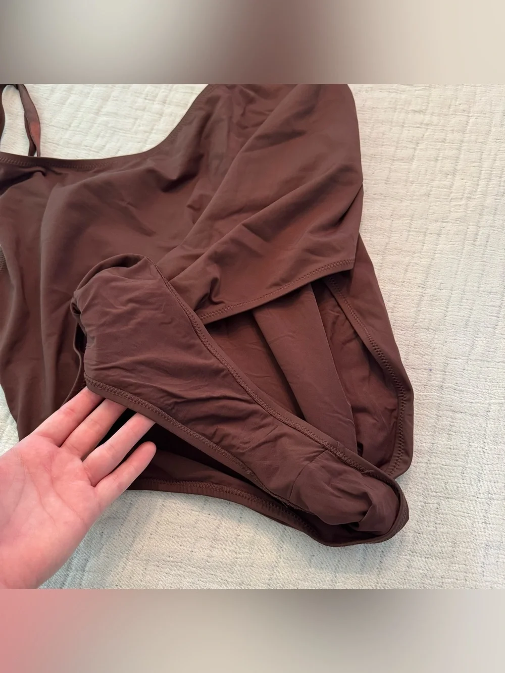 Skims Swim One Piece Brown size 4x